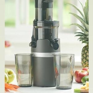 VIDA Black Drinkware Set with Glass Tumblers